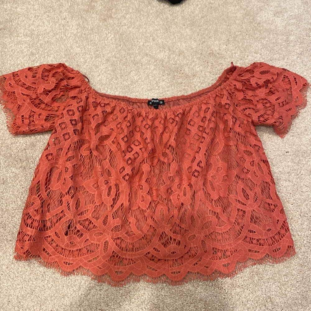 NWT Express Lace Top - Size S